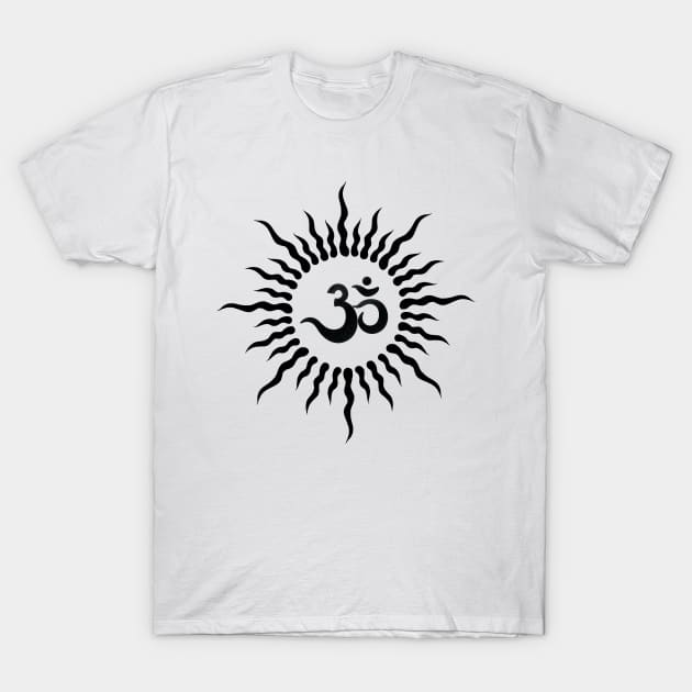 Om Rays T-Shirt by MCAshe spiritual art 